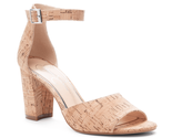 Jessica Simpson Women Ankle Strap Sandals Sherron Size US 9.5M Natural Cork - £22.15 GBP