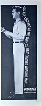 Dickies work clothes men best dressed men worlds best-1962 Vintage Print Ad - €7,69 EUR