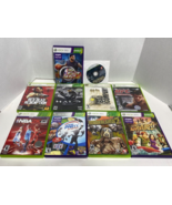 10 Lot Xbox 360 Games Borderlands Red Dead Redemption Bioshock Halo Batt... - £27.49 GBP