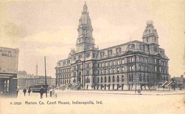 Marion County Court House Indianapolis Indiana 1905c Rotograph postcard - £6.17 GBP