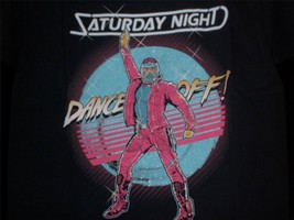 Tee Fury Guardians Youth Large &quot;Saturday Night Dance Off&quot; Galaxy Shirt Navy - £10.39 GBP