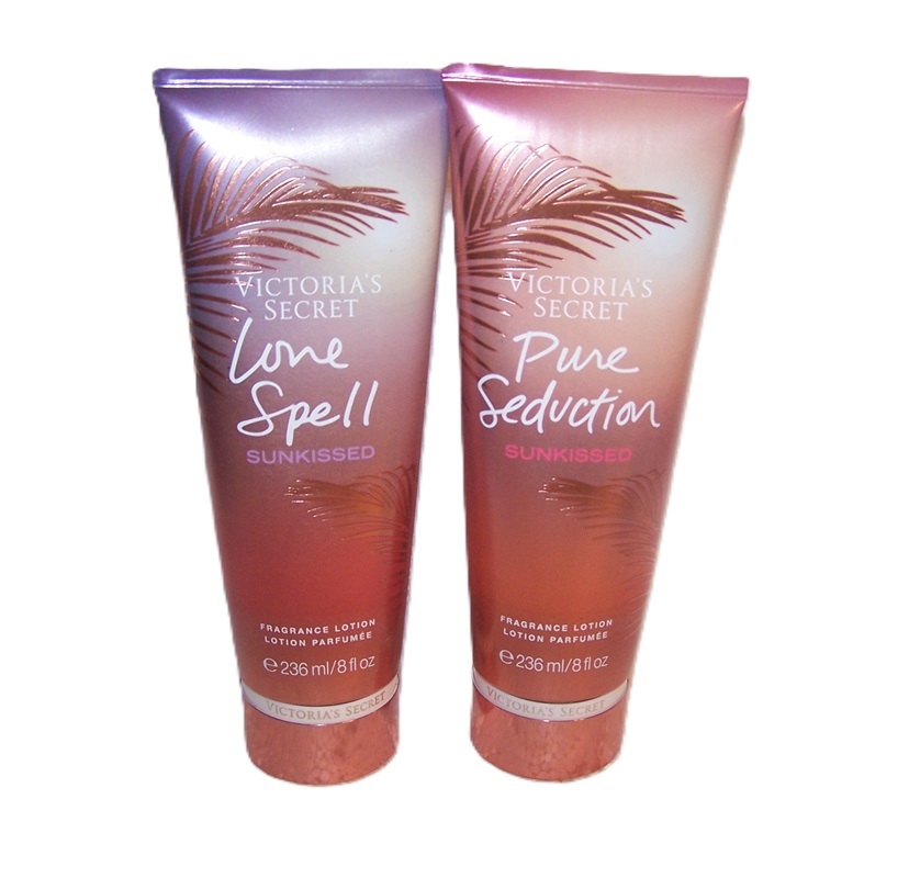 Victoria's Secret Lotion - Love Spell Sunkissed & Pure Seduction Sunkissed Set
