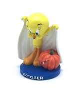2000 The Danbury Mint Goebel Tweety Bird Calendar Figurine - October FLA... - $243.66 MXN