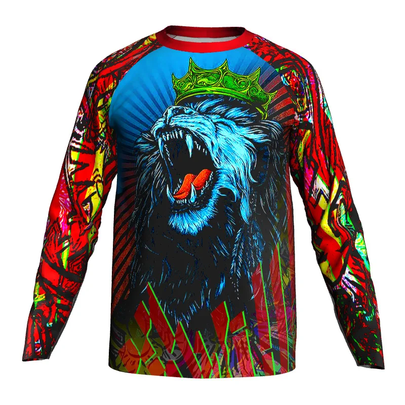 Sporting Motocross Cycling  Bicycle Ghost Long Shirt MTB Bike Downhill Wear Clot - £42.92 GBP