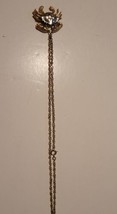 Vintage Pierre Lang Crab Cancer Necklace Pendant Gold &amp; Silver Tone - £33.67 GBP
