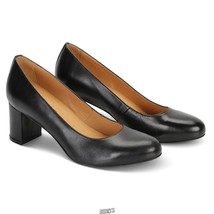 Comfortable Flight Attendant&#39;s Comfort Shoes Women 9.5 Black shock gel A... - £49.53 GBP