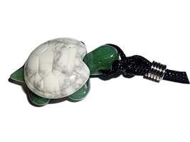 Turtle with White Howlite shell on body - £44.94 GBP