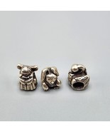 Pandora Charm Lot Ugly Duckling Angel Bunny Rabbit Sterling Silver ALE 925 - £52.94 GBP