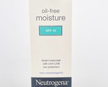 Neutrogena Oil Free Facial Moisturizer With SPF 15 Sunscreen 4 Fl Oz - £30.88 GBP