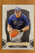 2014 Topps Baseball Card Triple Threads #14 Evan Longoria Tampa Bay Rays - $3.95