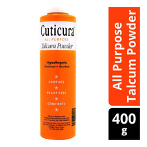 Cuticura 400g X 4 All Purpose Talcum Powder For Cool Refreshing Feeling - £18.84 GBP