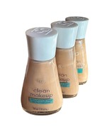 3X CoverGirl Clean MakeUp Foundation FRAGRANCE FREE Original formula Beige - $30.07 CAD