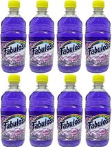 (LOT 8 Bottles) Fabuloso LAVENDER All Purpose Cleaner 16.9 oz Ea Bottle NEW - £37.88 GBP