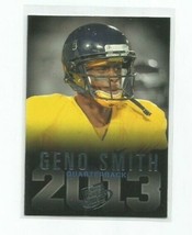 GENO SMITH (New York Jets) 2013 PRESS PASS PRE-ROOKIE CARD #40 - £3.10 GBP