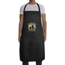 Mens Father&#39;s Day Apron - Custom BBQ Grill Kitchen Chef Apron for Men - ... - £12.57 GBP