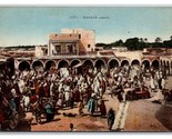 Marche Arabe Arabian Market Tunisia UNP DB Postcard Q25 - £3.17 GBP