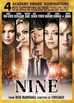 Nine (DVD, 2009) Daniel Day Lewis, Marion Cotillard, Penelope Cruz, Hudson NEW - £6.05 GBP