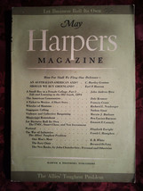 Harper&#39;s May 1940 Richard Neuberger Ben Lucien Burman Frances Crane - £6.75 GBP
