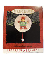 Hallmark Keepsake Ornament Snow Bear Angel Arms &amp; Legs Move 1993 QX535-5 NOS - £6.07 GBP