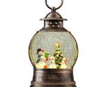 Snow Globe Lighted Christmas Decorations, Snowman Family Christmas Snow ... - £48.48 GBP
