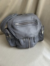 Alexander Wang Marti Grey Leather Backpack Shoulder Bag - $4,913.37 MXN
