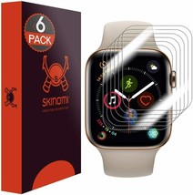 Skinomi Apple Watch Series 4 Screen Protector (44mm)(Edge to Edge)(6-Pack), Tech - £19.16 GBP
