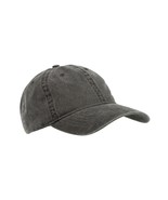 Time And Tru Women&#39;s Fatigue Washed Baseball Cap Black Soot NEW - $15.74 CAD