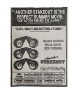 1993 Another Stakeout Opening Movie Advertisement Comedy Film Classic DW... - €17,16 EUR