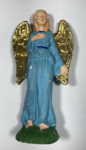 Vintage Nativity Scene Figure Angel Paper Mache - $12.99