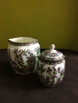 VINTAGE Coalport CHINA Indian SUMMER Pattern SET OF 2 Creamers SMALL Lid... - £47.52 GBP