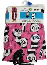 Briefly Stated ladies Sleep Jogger Pants Panda Bear Panda Life NWT Size 2X 18-20 - £7.81 GBP