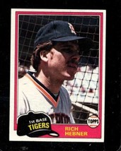 1981 Topps #217 Richie Hebner Nm Tigers *X100784 - £0.98 GBP