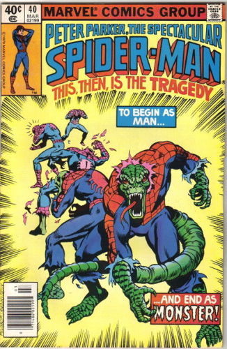 The Spectacular Spider-Man Comic Book #40 Marvel 1980 FINE- - £2.60 GBP
