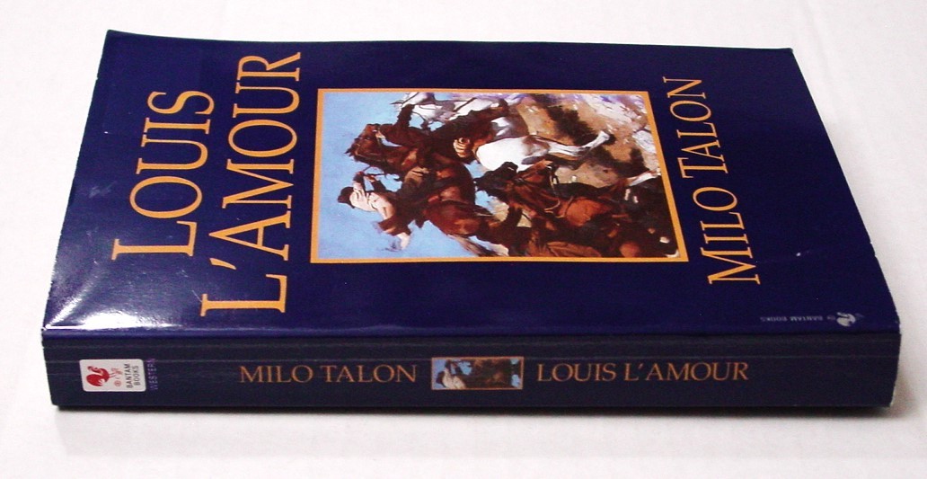 Louis L'Amour-Gregory Manchess-Milo Talon 2006 Bantam Western SC - Books