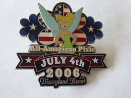 Disney Trading Pins 46968 DLR - Fourth of July 2006 - All-American - Tinker Bell - £9.87 GBP