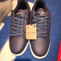 NEW Mens size 8 blue Lucky Brands sneakers non slip bottoms extra support - £14.70 GBP