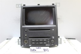 2005-2007 Cadillac STS radio AM FM CD DVD Navigation OEM 15233578| 843 20E6 - £109.62 GBP