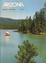 ARIZONA HIGHWAYS JUNE 1976 NAVAJO FOREST WHITE MOUNTAIN - $27.56
