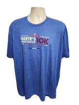 2022 NYRR New York Road Runners Gretes Great Gallop 10K Adult Blue XL TShirt - £11.82 GBP