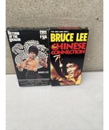 Bruce Lee VHS Tapes Set of 2, the chinese  connection &amp; return of the dr... - $186.88 MXN