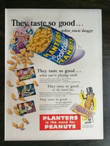 Vintage 1950 Planters is the Word for Peanuts Original Ad 721 - £5.22 GBP