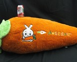 Jumbo Plush Carrot 42&quot; Ming Ren Miffy Bunny Pillow Teddy Mingren Toy Big... - $39.59