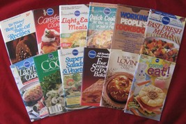 Lot of 12 Pillsbury Cookbook 1966-01 Busy Lady 17th Bake-Off Cooking 1-2  3-C - £14.62 GBP