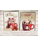 Hot Cocoa Christmas Gift Cards - $5.47 CAD