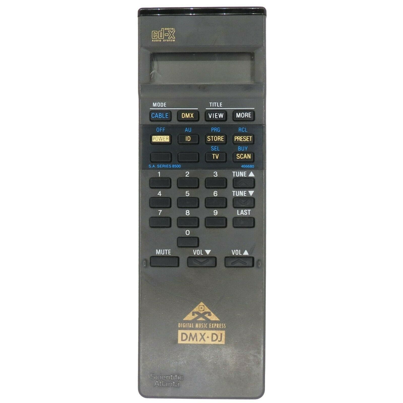 Scientific Atlanta DMR-28 Digital Music Express DMX-DJ Remote See Photos... - $11.87