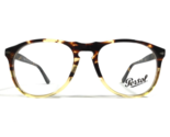 Persol Eyeglasses Frames 9649-V 1024 Ebano e Oro Yellow Tortoise Round 5... - $97.96