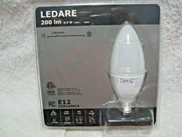 LEDARE 44 Watt Equivalent 200 Lumen 2700K E12 Candelabra Base Bulb-Uses 4.5 Watt - $12.95