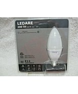 LEDARE 44 Watt Equivalent 200 Lumen 2700K E12 Candelabra Base Bulb-Uses ... - £10.16 GBP