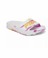 Fila Sleek Marble Unisex Youth Kids Slide Sandals Size 13 - $19.00 CAD