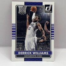 2014-15 Panini Donruss Basketball Derrick Williams Base #195 Sacramento Kings - £1.54 GBP